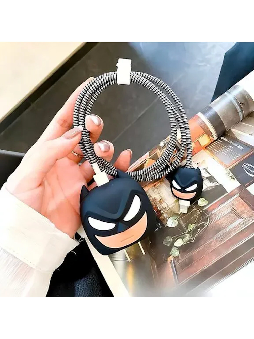 Copied - Batman DC iPhone Charger Cover Cable Protectors P73